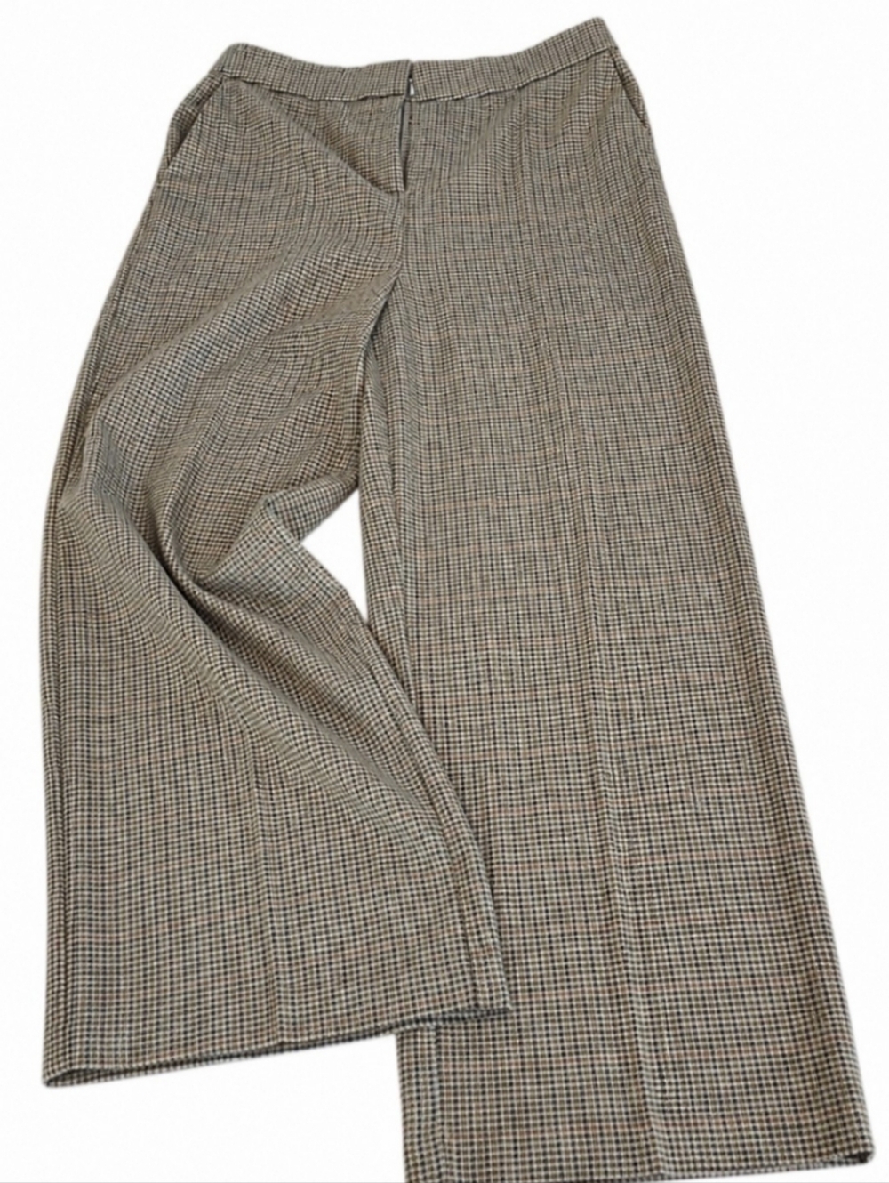 Autres Filles Houndstooth Straight Leg Pants Size L